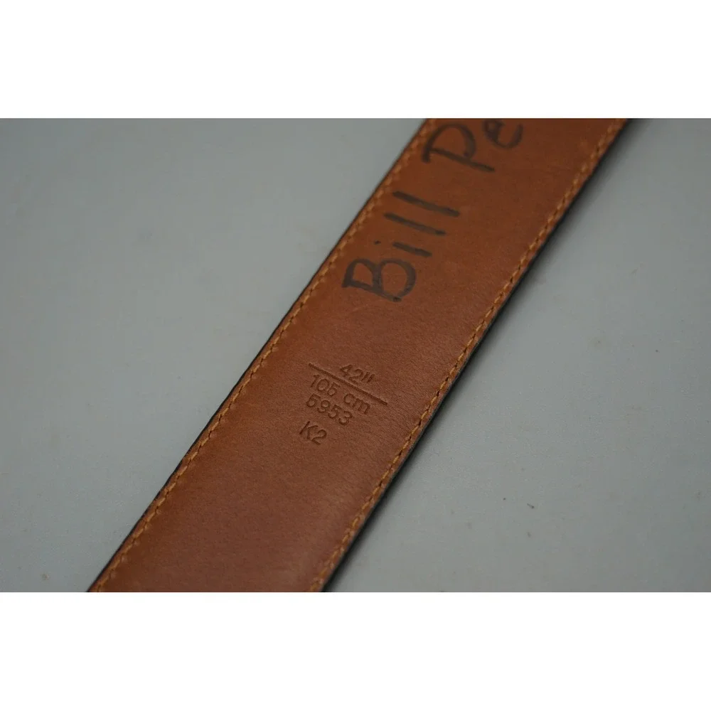 Coach Mens Black Calfskin Leather Belt Made in Italy 42 105cm 5953